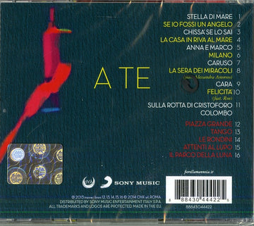 MANNOIA FIORELLA A TE (REPACK   5 BRANI)